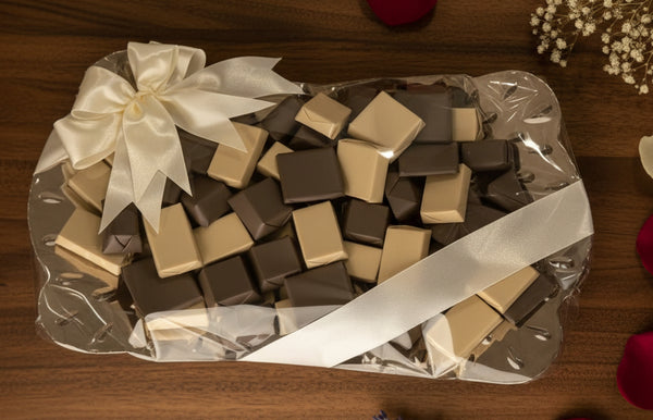 MR11310 Silver Rectangular with Chocolate
