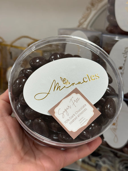 Almond Dragee Sugar Free 70% Dark