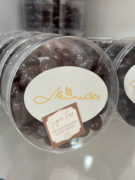 Almond Dragee Sugar Free 70% Dark