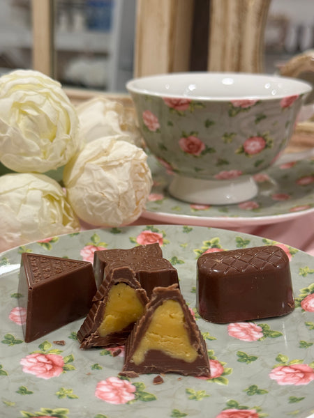 100g Passion fruit in milk chocolate