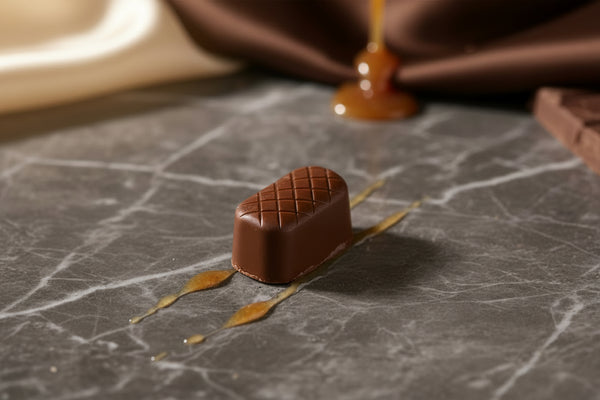100g Salted Caramel with Feuilletine mix in Milk Chocolate