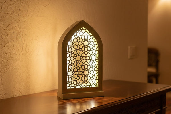 Luminous Arabesque arch