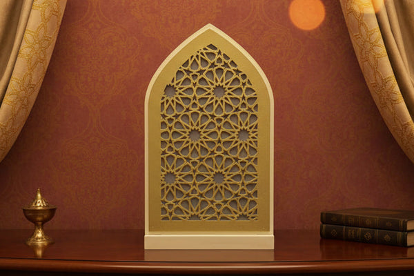 Luminous Arabesque arch