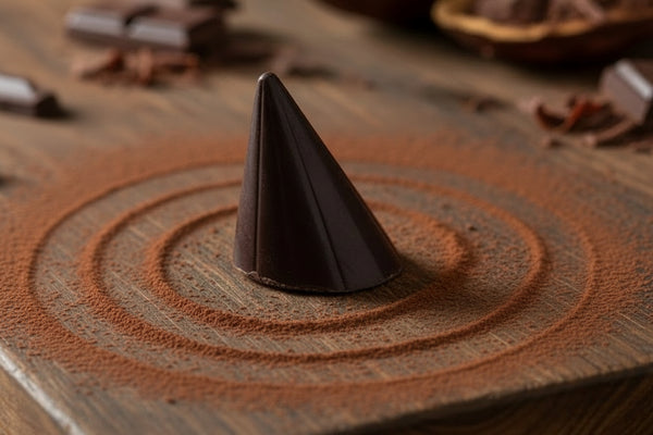 100g Ghazle in dark chocolate 58%
