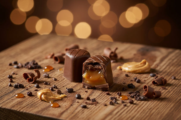 100g caramel peanut butter in milk chocolate