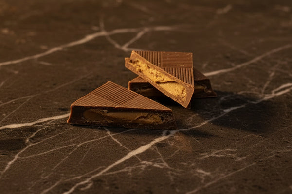 100g Lotus Cream Squares In milk chocolate